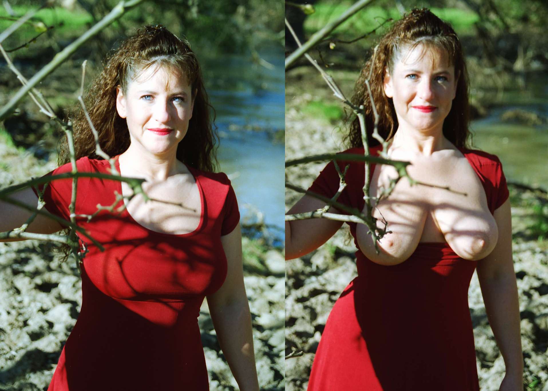 Hot Big Tit Milf, outdoors — 34