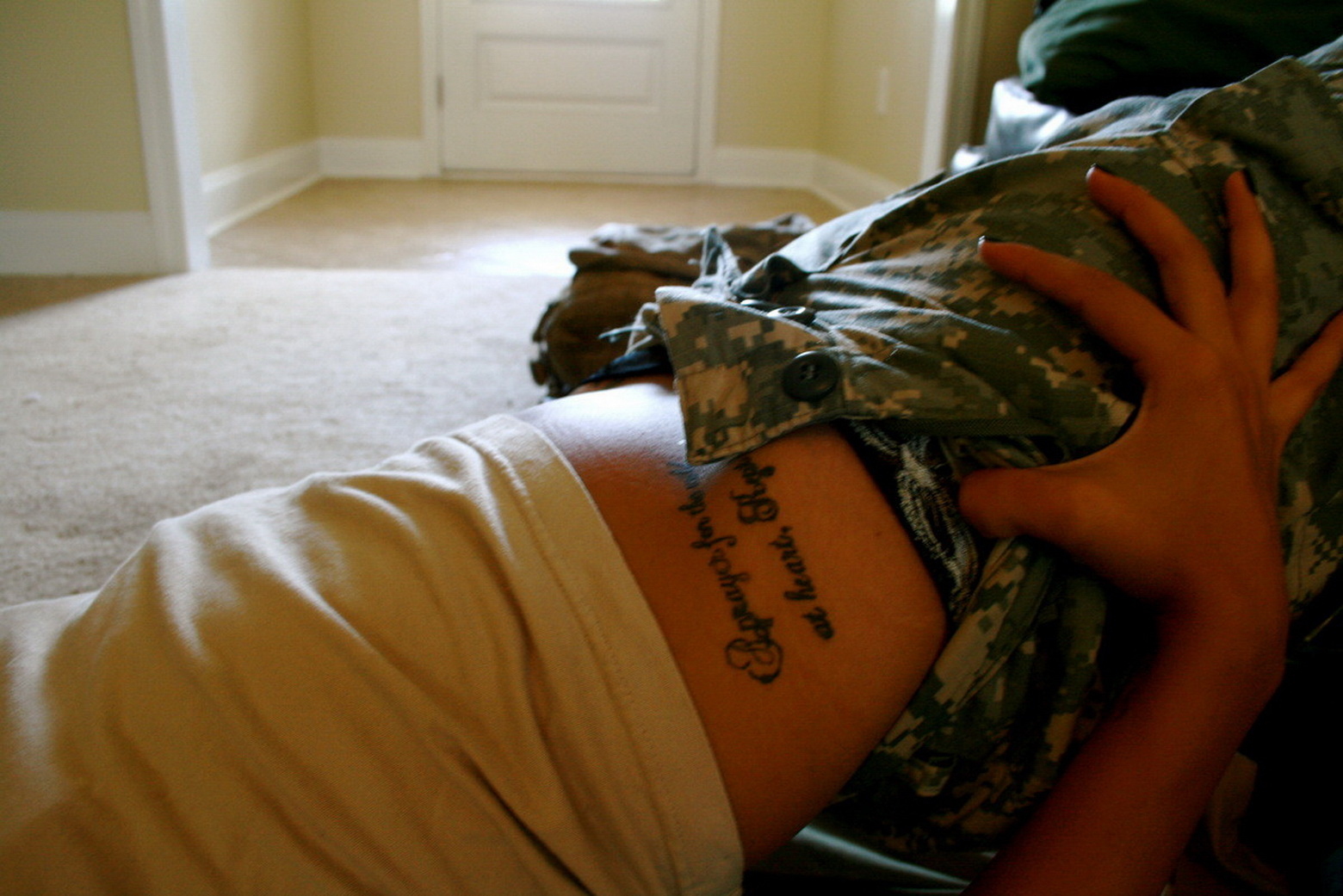 Hot Black Military Woman — 22