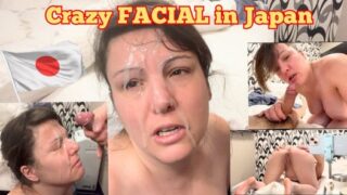 Huge Facial Cumshot &Amp; Wet Pussy In Tokyo Japan
